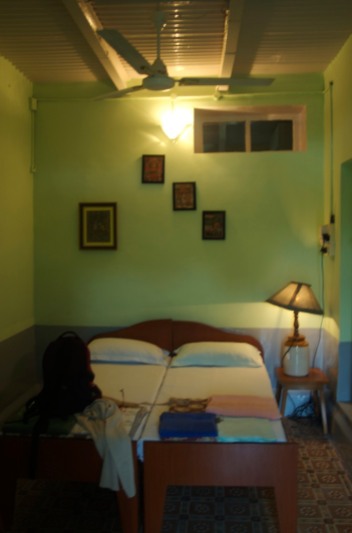 Mein Zimmer in Mrs. Bhandari's Guest House