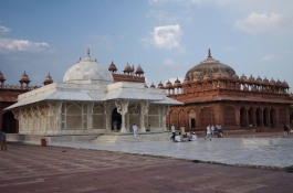 Dargah Moschee bei Fatehpur Sikri